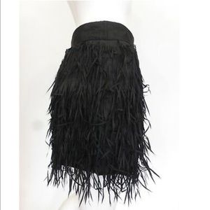 Ya Los Angeles Fringe Mini Skirt, Boho Chic